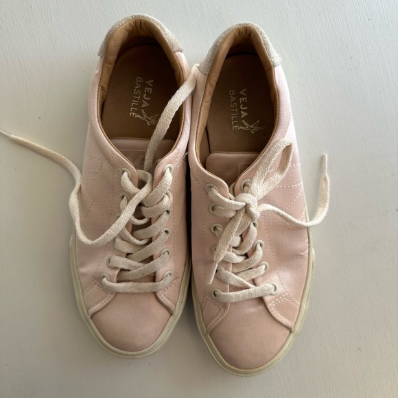 Veja Shoes Used Veja Sneakers Pink Poshmark